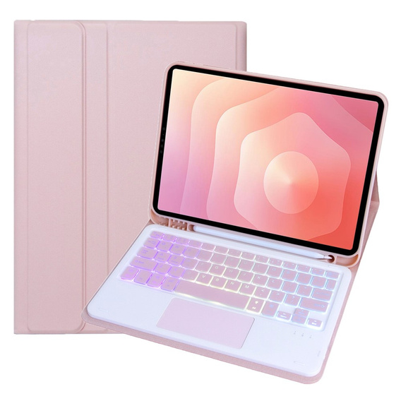 Θήκη με φωτιζόμενο πληκτρολόγιο Bluetooth και touchpad για Samsung Galaxy Tab S11