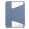 Θήκη πληκτρολογίου για Samsung Galaxy Tab S10 Lite / S10 FE / S9 FE, Rotary 360° Leather, μωβ