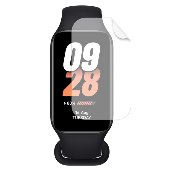 3x Φύλλο υδρογέλης ERBORD για Xiaomi Smart Mi Band 8 Active