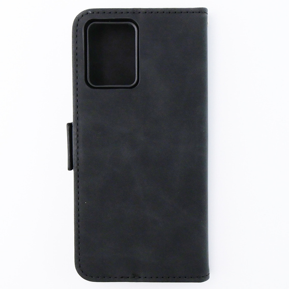 Θήκη με πτερύγιο για Motorola Moto G54 5G, Card Slot, μαύρη