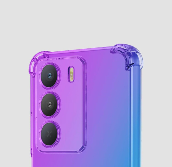 θήκη για το Realme 14X / Realme C75, Gradient Dropproof, Μωβ / μπλε