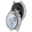 Θήκη 2σε1 με προστατευτικό οθόνης για Huawei Watch GT 5 46mm, διαφανής