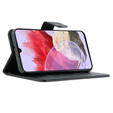 Θήκη με πτερύγιο για Samsung Galaxy M34 5G, Butterfly, μαύρη