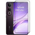 Μετριασμένο γυαλί 3D για Vivo V50 Lite 4G / 5G, μαύρο πλαίσιο