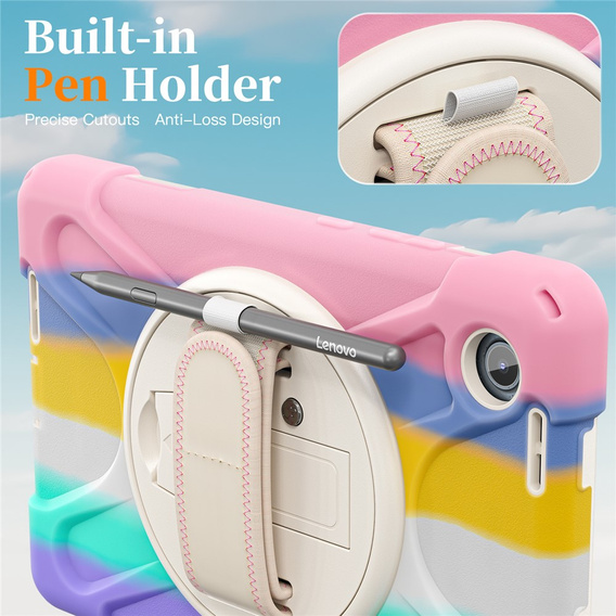 Θήκη με βάση και ιμάντα ώμου για Lenovo Tab One