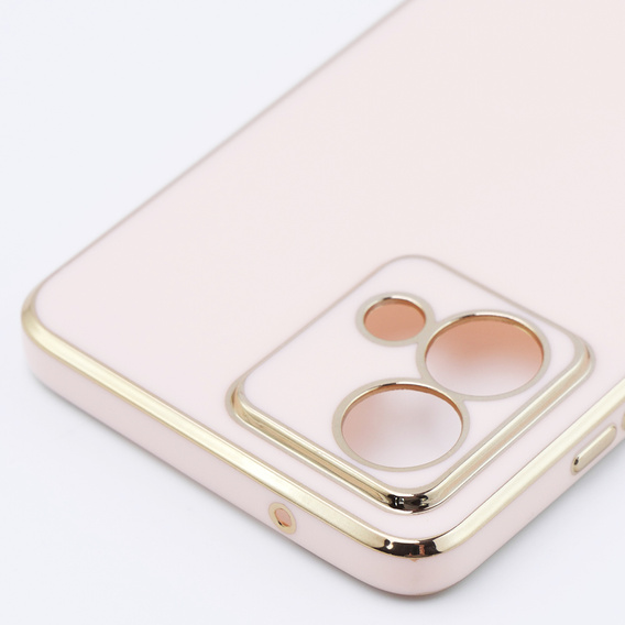 Θήκη για Motorola Moto G84 5G, Glamour CamShield, ροζ rose gold