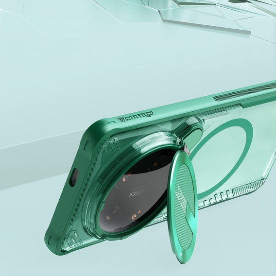 Θήκη για Xiaomi 14 Ultra, θωρακισμένη Nillkin, Icelade Prop, για Magsafe, πράσινη