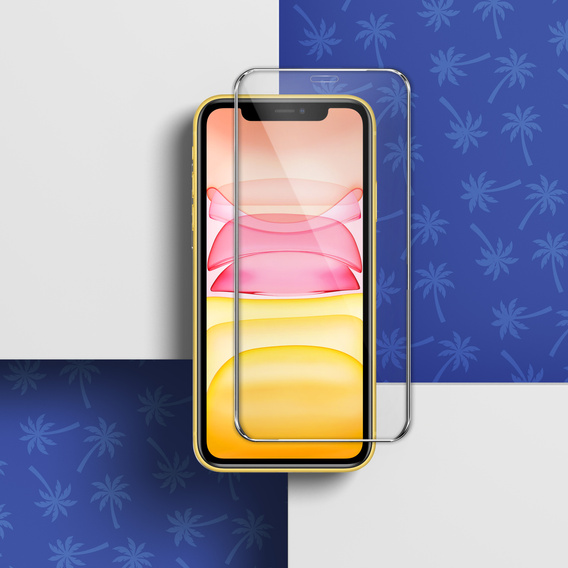 Διαφανές γυαλί Diamond Palm για iPhone 11