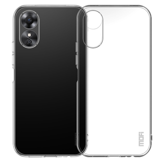 Θήκη MOFI για Oppo A17, λεπτή, διαφανής