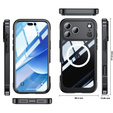 Αδιάβροχη θήκη με γυαλί για MagSafe για iPhone 17 Pro Max