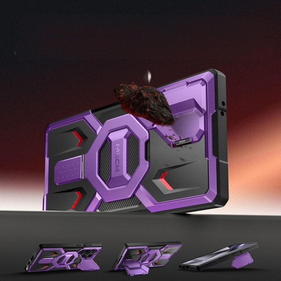 Θήκη Tongate MECH MagSafe Series μοβ για Samsung Galaxy S24 Ultra