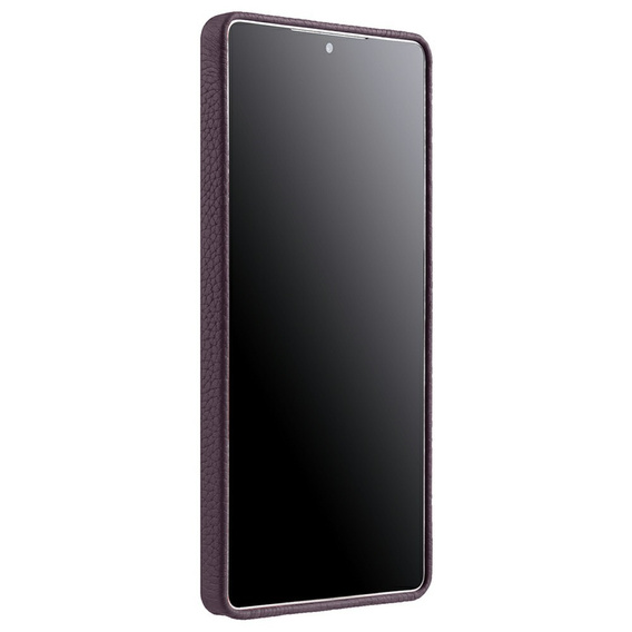 Θήκη MELKCO για Samsung Galaxy S25 Ultra, δερμάτινη, μωβ