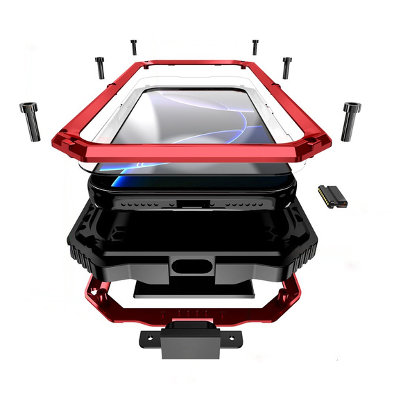 Θήκη R-JUST με βάση στήριξης για iPhone 17 Pro