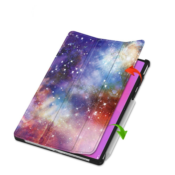 Θήκη για Lenovo Yoga Tab Plus, Smartcase, galaxy