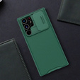Θήκη για Samsung Galaxy S23 Ultra, θωρακισμένη Nillkin, CamShield Pro, πράσινη