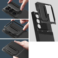 Spigen Optik Armor μαύρη θήκη για Samsung Galaxy S23 Ultra