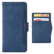 Θήκη με πτερύγιο για Tecno Pova 5 Pro 4G, Card Slot, μπλε