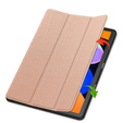 Θήκη για Lenovo Idea Tab 11" 2025 TB336FU TB336ZU, βάση, Smartcase με υποδοχή γραφίδας, ροζ χρυσό