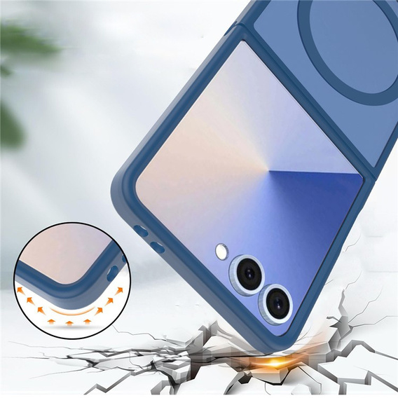 Θήκη με MagSafe - Υβριδική θήκη ματ για Samsung Galaxy Z Flip7