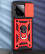 Θήκη για Realme GT 7 Pro, CamShield Slide, κόκκινη