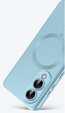 Θήκη για Samsung Galaxy S25 Edge, ColorMag, για MagSafe, μπλε + γυαλί 9H, μετριασμένο