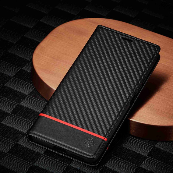 Θήκη με πτερύγιο για Xiaomi 12T / 12T Pro, LC.IMEEKE, μαύρη