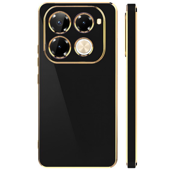 Θήκη για Infinix Note 40 Pro, Glamour CamShield, μαύρη