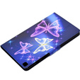 Θήκη για Samsung Galaxy Tab A7 10.4 2020 T500 T505, butterflies, μωβ