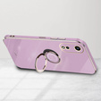 Θήκη για Oppo A78 5G, Electro Ring, μωβ
