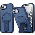Θήκη για Iphone 16E, Kickstand Matt Case, για MagSafe, μπλε