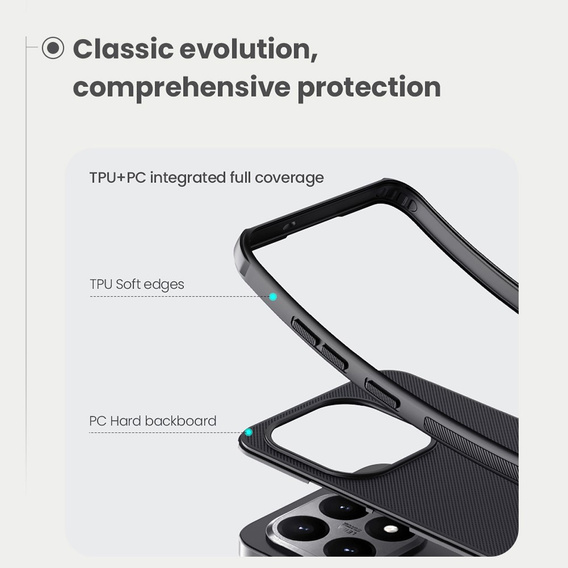 Θήκη NILLKIN Super Frosted Shield Case για Xiaomi 15T