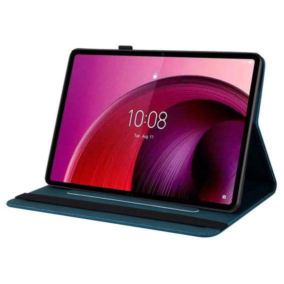 θήκη για το Lenovo Tab M11, Butterfly, σκούρο μπλε