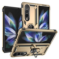 θωρακισμένη θήκη για Samsung Galaxy Z Fold 4 5G, Nox Case Ring, χρυσή