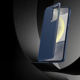 Αναδιπλούμενη θήκη για Samsung Galaxy S25+ Plus, Smart View Wallet, μπλε