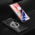 Θήκη για Google Pixel 8 Pro, Shockproof, με μεμβράνη οθόνης, για MagSafe, μαύρη