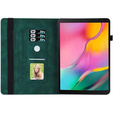 Θήκη για Lenovo Tab M9, Wallet Pen Slot, butterflies, καφέ