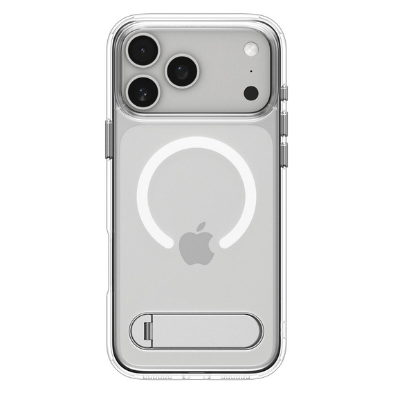 Θήκη Spigen Ultra Hybrid "S" MagSafe για iPhone 17 Pro, Διαφανής / Λευκή