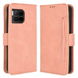 Θήκη με πτερύγιο για T Phone 2 Pro 5G, Card Slot, ροζ
