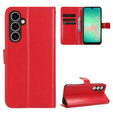 Θήκη με πτερύγιο για Samsung Galaxy A26, Crazy Horse Wallet, κόκκινη