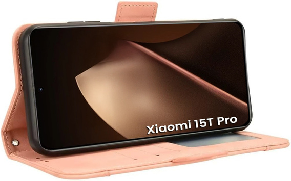 Θήκη με πτερύγιο υποδοχής κάρτας για Xiaomi 15T Pro