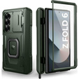 Θωρακισμένη θήκη για Samsung Galaxy Z Fold 6 5G, Dexnor Full Body S-Pen Slot, πράσινη