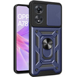 Θήκη για Oppo A78 5G, CamShield Slide, μπλε
