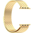 Ατσάλινο βραχιόλι για Apple Watch 1/2/3/4/5/6/7/8/SE/ULTRA 42/44/45/49 MM - χρυσή