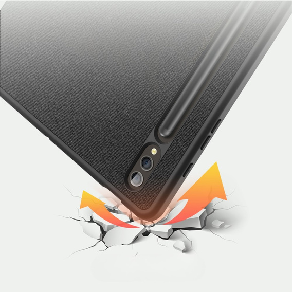 Θήκη για Samsung Galaxy Tab S10+ Plus, Dux Ducis Domo, μαύρη