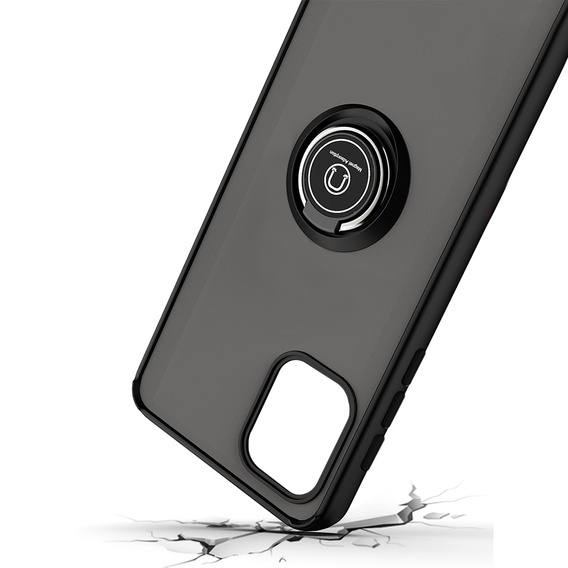 Θήκη για Motorola Edge 20 Lite, Frosted Ring, μπλε