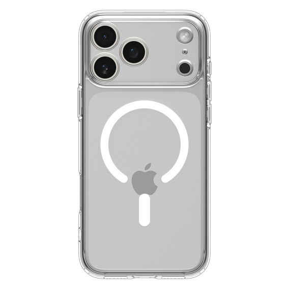 Θήκη Spigen Ultra Hybrid MagSafe για iPhone 17 Pro, Διαφανές / Λευκό