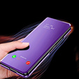 Θήκη για Samsung Galaxy Z Fold3 5G, Clear View, μωβ