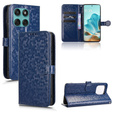 θήκη πτερύγιο για Motorola Edge 60 / 60 Fusion, Wallet Rhombus, μπλε