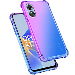 θήκη για το Oppo A17, Gradient Dropproof, Μωβ / μπλε