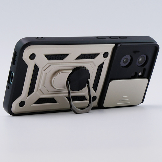 Θήκη για Xiaomi 13T / 13T Pro, CamShield Slide, χρυσή